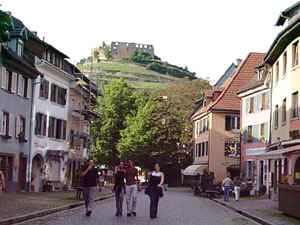 Blick zur Burg